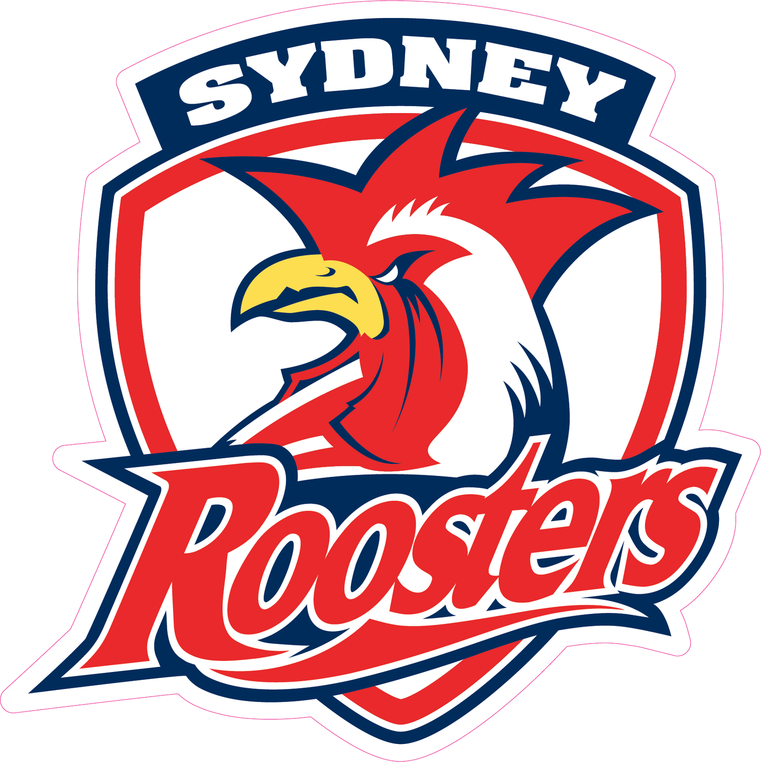 Sydney Roosters Logo Cut-out