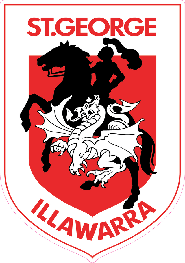 St. George Illawarra Dragons Logo Cut-out