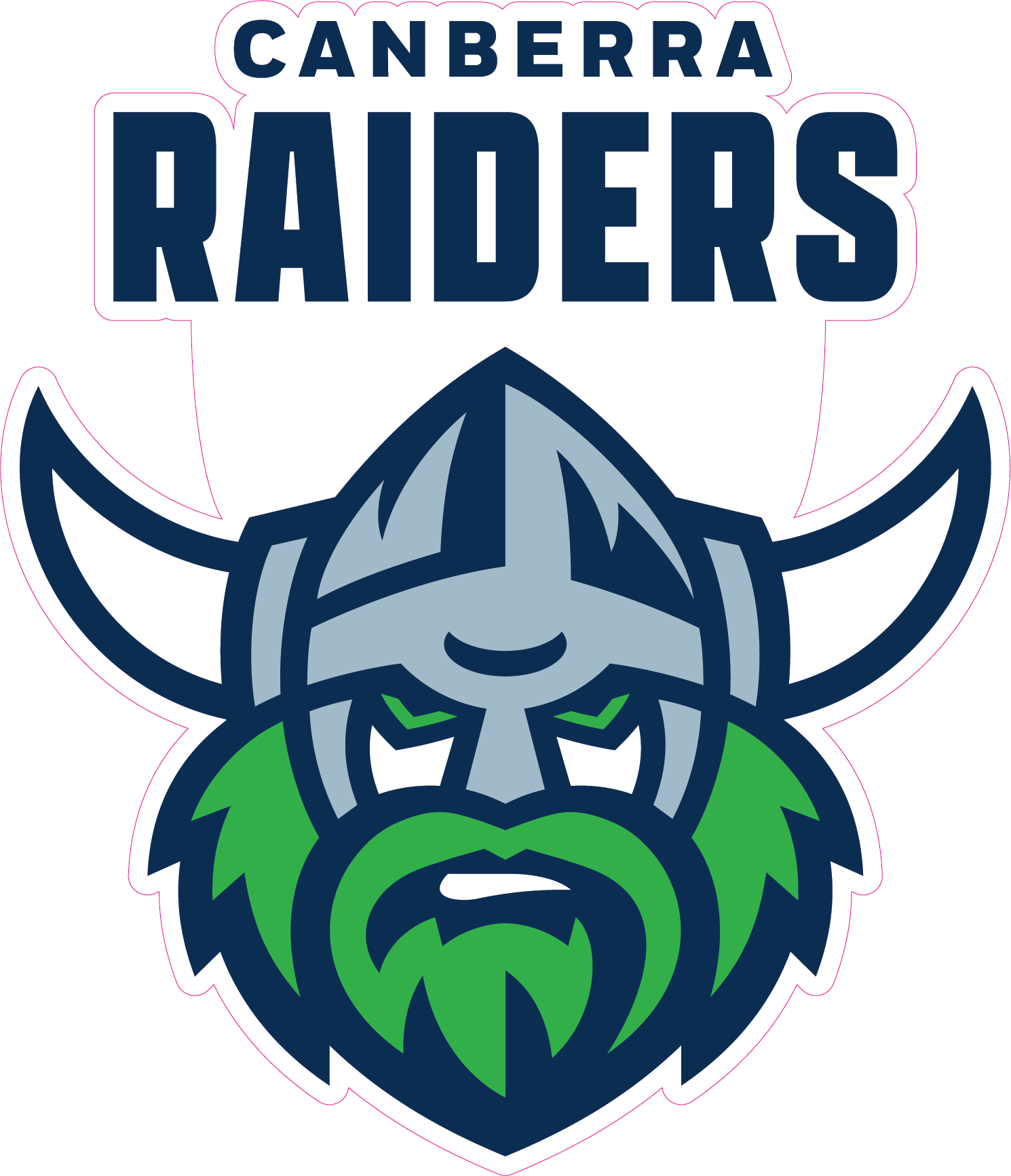 Canberra Raiders Logo Cut-out