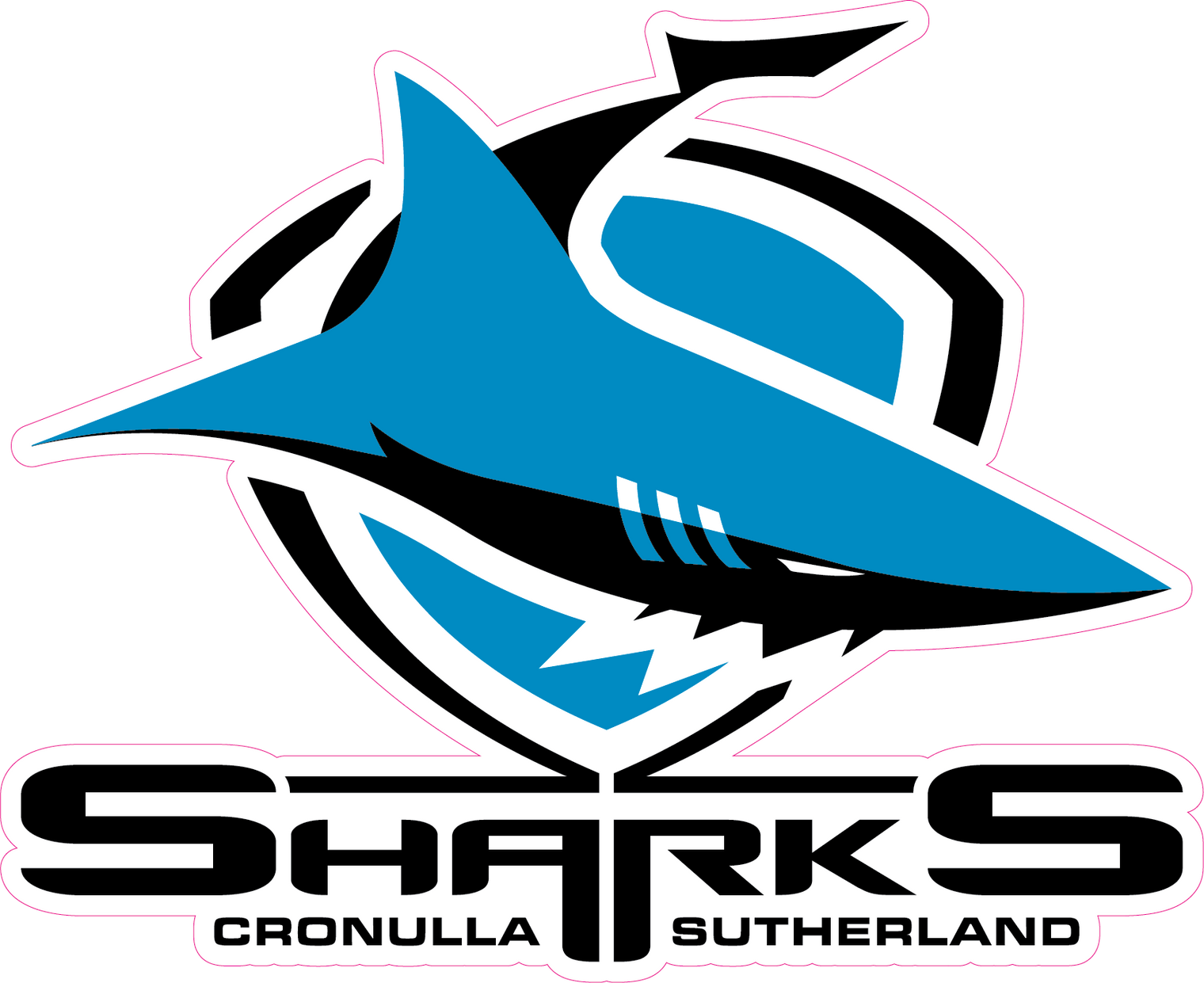 Cronulla Sharks Logo Cut-out