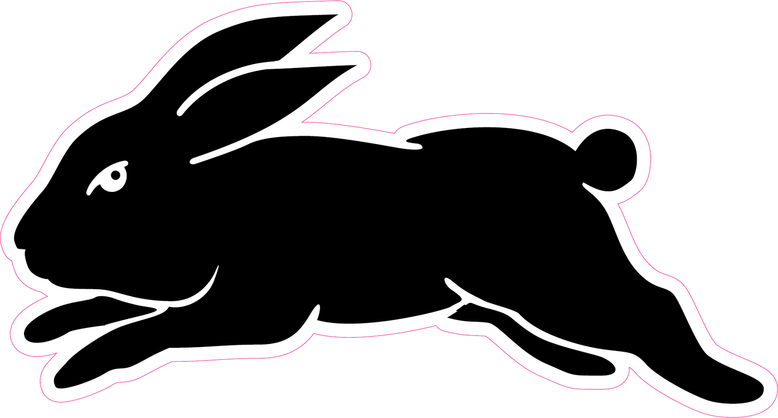 South Sydney Rabbitohs Logo Cut-out