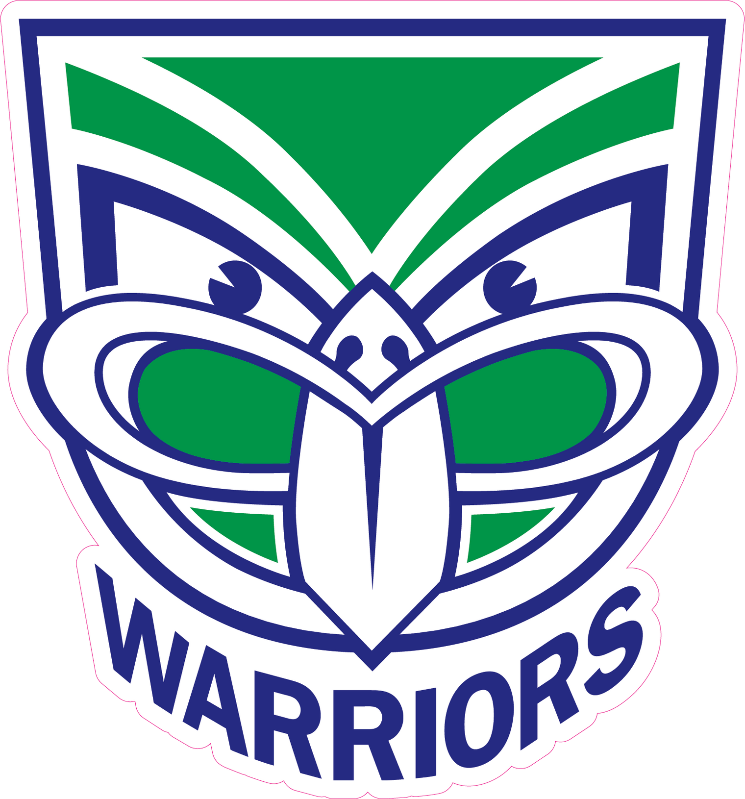 New Zealand Warriors Logo Cut-out